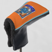 35. Signalbrigade, kundenspezifisch gestaltet Golf Headcover (3/4 Vorderseite)