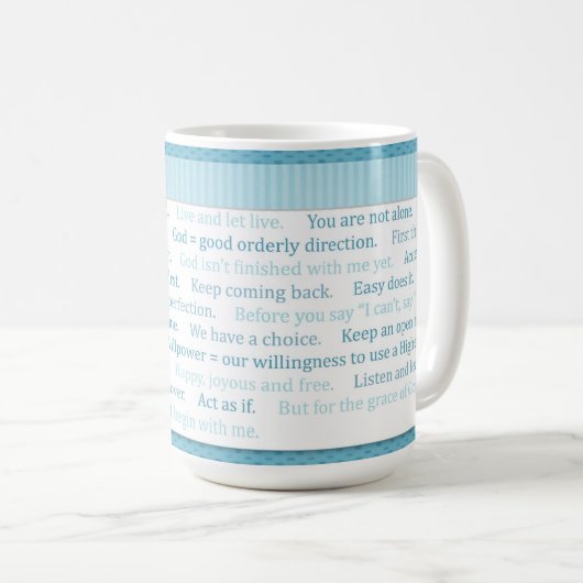 35 Slogan-Tasse Kaffeetasse (VorderseiteRechts)