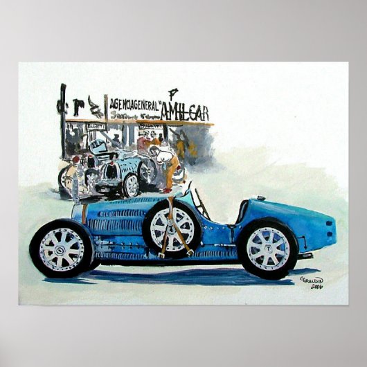 35c-Racer 1927 Poster (Vorne)