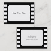 35mm Film, Ihr Name hier Visitenkarte (Vorne/Hinten)