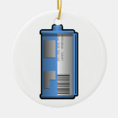 35mm Film-Kanister-Verzierung Keramikornament (Vorne)
