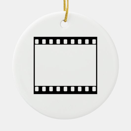 35mm Film Keramik Ornament (Vorne)