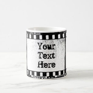 35mm-Film personalisierter Text Kaffeetasse