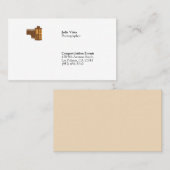 35mm Film-Rollenphotograph minimal Visitenkarte (Vorne/Hinten)