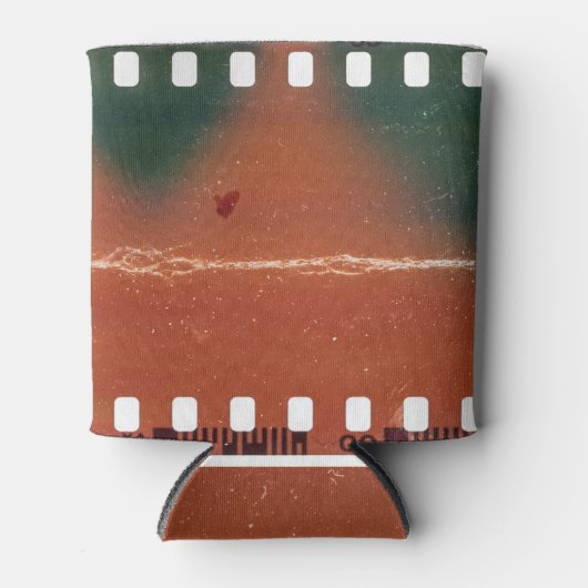 35mm Filmstreifen Start, coole Kratzer. Dosenkühler (Vorderseite)