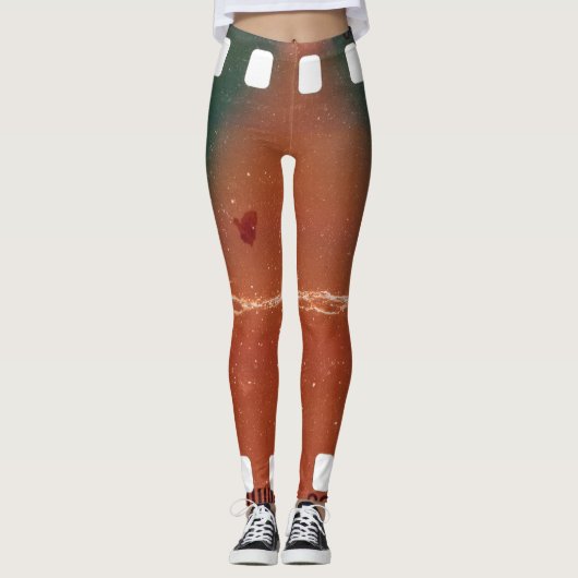 35mm Filmstreifen Start, coole Kratzer. Leggings (Vorderseite)