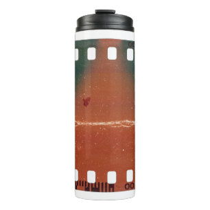 35mm Filmstreifen Start, coole Kratzer. Thermosbecher