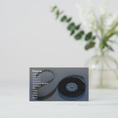 35mm leere Filmrolle Visitenkarte (Stehend Vorderseite)