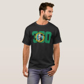 360 Area Code Flag of Washington State Seattle Oly T-Shirt (Vorne ganz)
