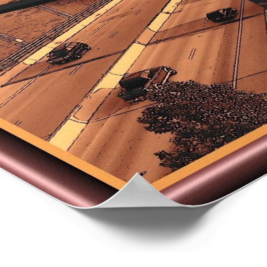 360 Brücke Poster (Ecke)