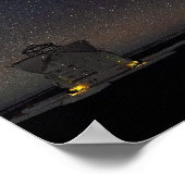 360 Grad Panorama des südlichen Luftraums Poster (Ecke)