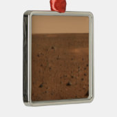 360° Panoramasicht auf die Mars Silbernes Ornament (Rechts)