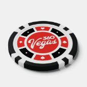 360 Vegas-Chip-Logo - Rückwand Pokerchips (Einzeln)