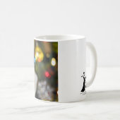 3620-Rote Rose mit Bokeh Kaffeetasse (VorderseiteRechts)