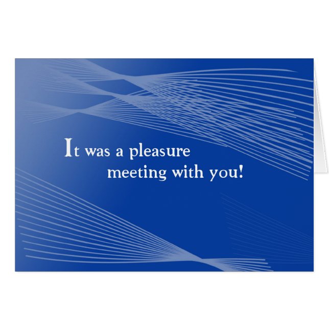 3643 Blue Meeting - Follow-up (Vorderseite (Horizontal))