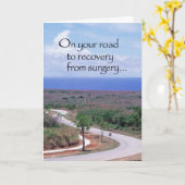 3646 Weg zur Erholung nach der Operation Karte (Gelbe Blume)