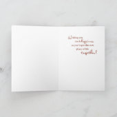 3649 Verlobungs-Glückwünsche Karte (Innenseite)