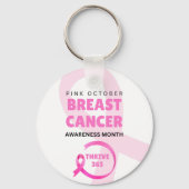 365 Brustkrebs Monat 2024 Schlüsselanhänger (Rückseite)