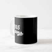 365 Buttons Gen Z Meme Illustration Kaffeetasse (Vorderseite Links)