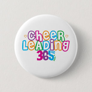 365 Cheerleading Button