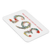 365 Mal, keine Angst, Blumengestalter Magnet (Rechte Seite)