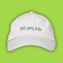 365 Party Bride Green Pop Girl Summer Vater Hat