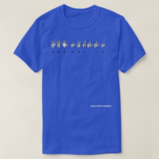 365 Schädel T-Shirt (Design vorne)