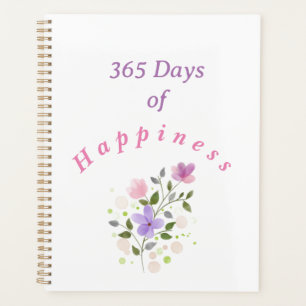365 Tage des Glücks Planer