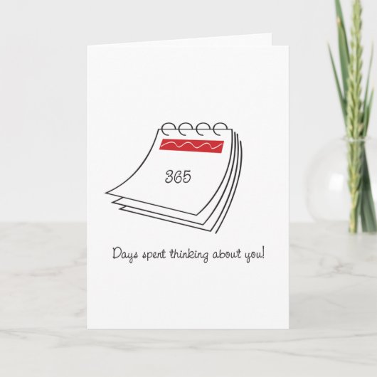 365 Tage Karte (Vorderseite)