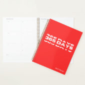 365 Tage Rot 2025 Planer (Anzeige)