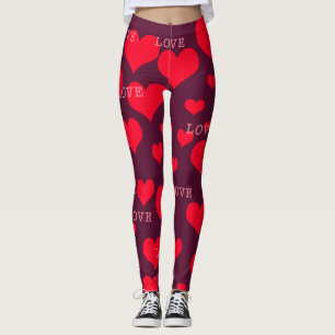 365 Tage Yoga. Tag 6. Herzen und Lieben Leggings