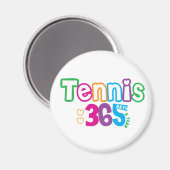 365 Tennis Magnet (Vorderseite/Rückseite)