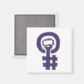 #365FeministSelfie Magnet (Vorderseite/Rückseite)