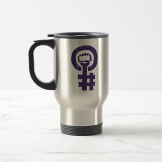 #365FeministSelfie Reise-Tasse Reisebecher
