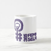 #365FeministSelfie Tasse (Mittel)