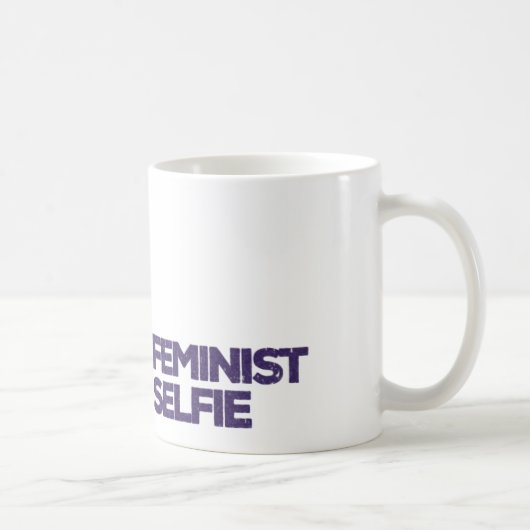 #365FeministSelfie Tasse (Rechts)