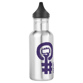 #365FeministSelfie Wasser-Flasche Trinkflasche