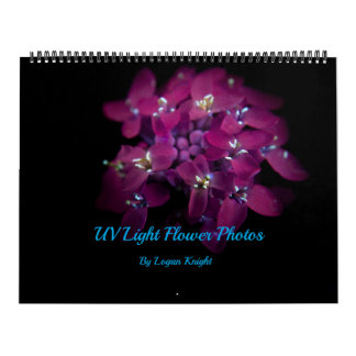 365NM UV Blume Fotografien Kalender