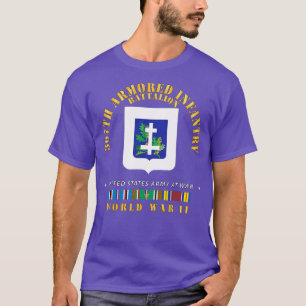 367. Armored Infanterie Battalion DUI w EUR SVC X T-Shirt