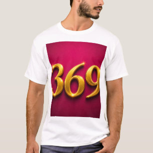 369 Gold Luxus Manifestations Zahlen  T-Shirt
