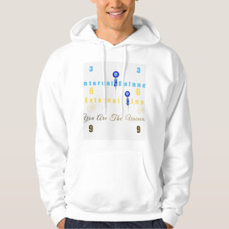 "369: Innere Balance, äußere Freude, Du bist das Hoodie