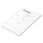 369 Manifestation Method, Law of attraction Notizblock (angewinkelt)