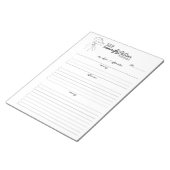 369 Manifestation Method, Law of attraction Notizblock (angewinkelt)