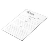 369 Manifestation Method, Law of attraction Notizblock (angewinkelt)