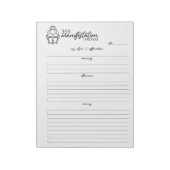 369 Manifestationsmethode, Anziehungsgesetz Notizblock (Rotiert)