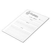 369 Manifestationsmethode, Anziehungsgesetz Notizblock (angewinkelt)