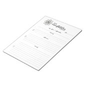 369 Manifestationsmethode, Anziehungsgesetz Notizblock (angewinkelt)