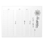 369 Manifestationsmethode, Anziehungsgesetz Notizblock (Vorderseite)