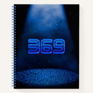 369 numerology angel number journal notebook notizblock