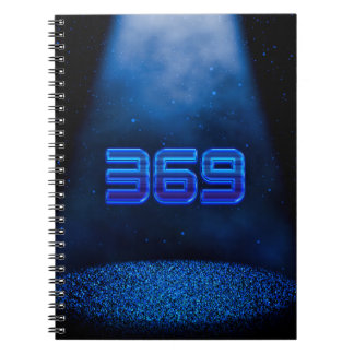 369 numerology angel number journal notebook notizblock